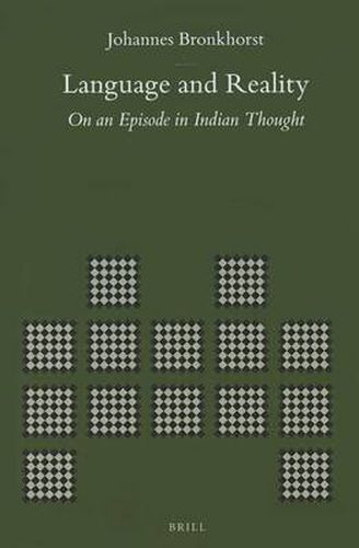 Language and Reality: On an Episode in Indian Thought