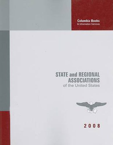 Cover image for State and Regional Associations of the United States 2008