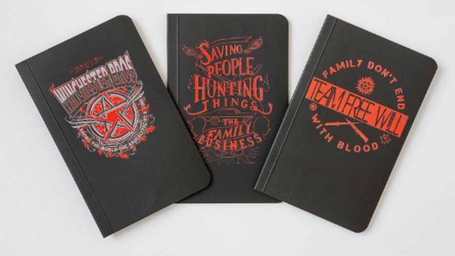 Cover image for Supernatural Pocket Notebook Collection (Set of 3)