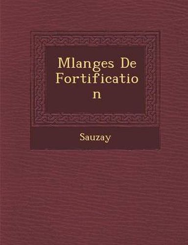 Cover image for M Langes de Fortification