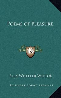 Cover image for Poems of Pleasure