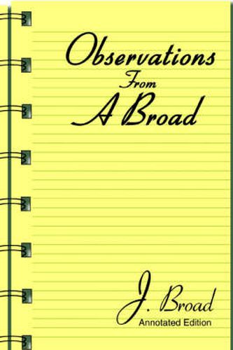 Cover image for Observations From A Broad: Annotated Edition