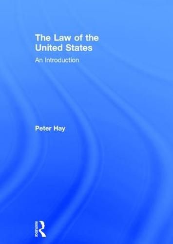 Cover image for The Law of the United States: An Introduction