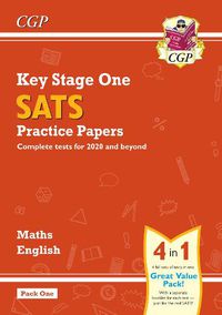 Cover image for KS1 Maths and English SATS Practice Papers Pack (for the 2022 tests) - Pack 1