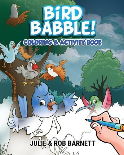 Bird Babble Coloring and Activity Book