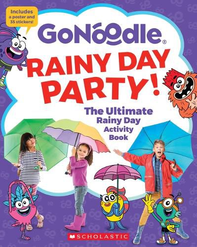 Cover image for Rainy Day Party! the Ultimate Rainy Day Activity Book (Gonoodle) (Media Tie-In)