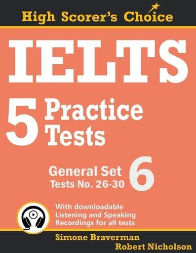 IELTS 5 Practice Tests, General Set 6: Tests No. 26-30