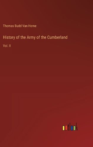 Cover image for History of the Army of the Cumberland