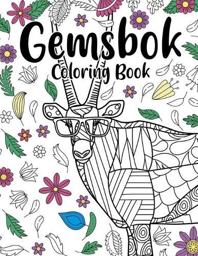 Cover image for Gemsbok Coloring Book