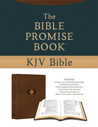 Cover image for The Bible Promise Book KJV Bible [hickory Diamond]