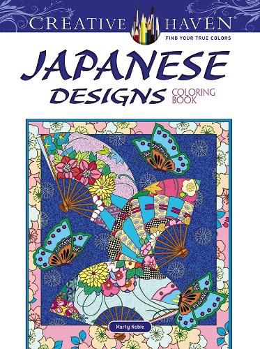 Cover image for Creative Haven Japanese Designs Coloring Book