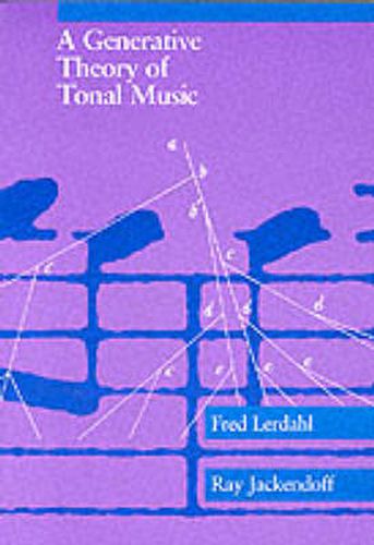 Cover image for A Generative Theory of Tonal Music