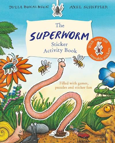 Cover image for Superworm Sticker Activity Book