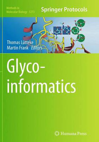 Cover image for Glycoinformatics