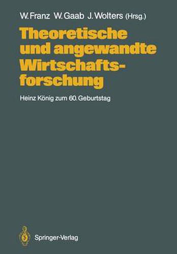 Theoretische und Angewandte Wirtschaftsforschung