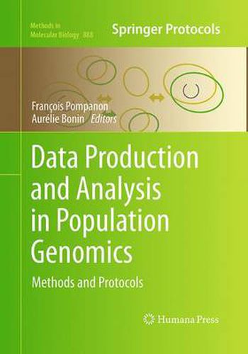 Cover image for Data Production and Analysis in Population Genomics: Methods and Protocols