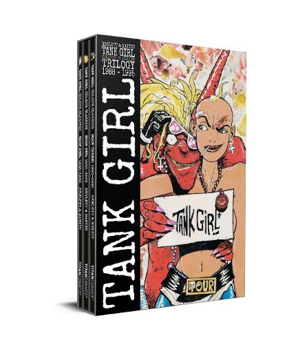 Cover image for Tank Girl: Colour Classics Trilogy (1988-1995) Boxed Set