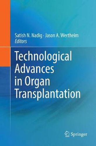 Cover image for Technological Advances in Organ Transplantation