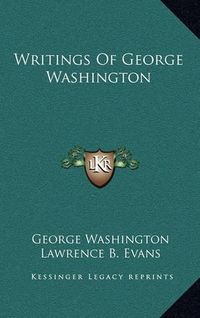 Cover image for Writings of George Washington