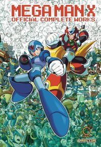 Cover image for Mega Man X: Official Complete Works HC