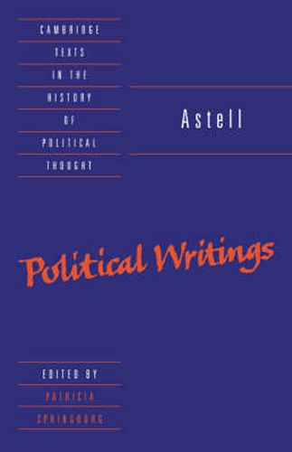 Cover image for Astell: Political Writings