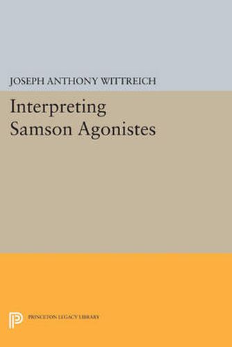 Cover image for Interpreting SAMSON AGONISTES