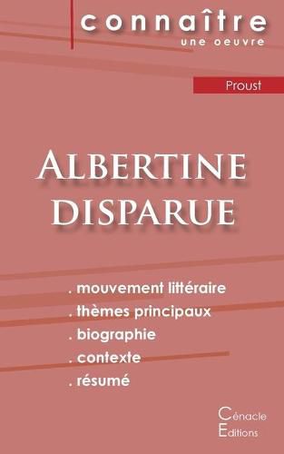 Fiche de lecture Albertine disparue de Marcel Proust (analyse litteraire de reference et resume complet)