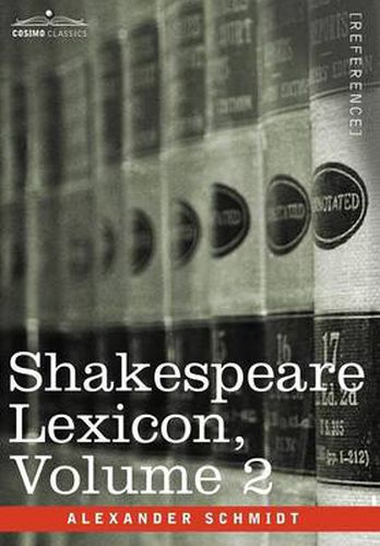 Cover image for Shakespeare Lexicon, Vol. 2