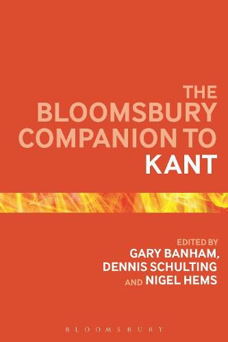 Cover image for The Bloomsbury Companion to Kant