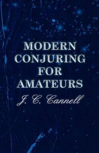 Cover image for Modern Conjuring for Amateurs