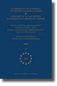 Cover image for Yearbook of the European Convention on Human Rights/Annuaire de la convention europeenne des droits de l'homme, Volume 51A (2008)