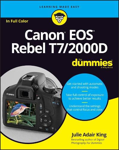 Cover image for Canon EOS Rebel T7/2000D For Dummies