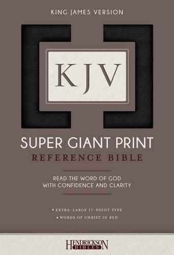 Cover image for KJV Super Giant Print Bible