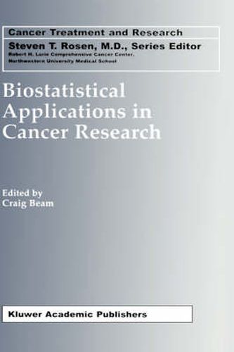 Cover image for Biostatistical Applications in Cancer Research