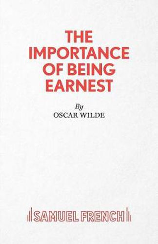 Cover image for The Importance of Being Earnest: 3-act Version