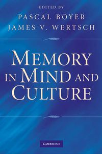 Cover image for Memory in Mind and Culture