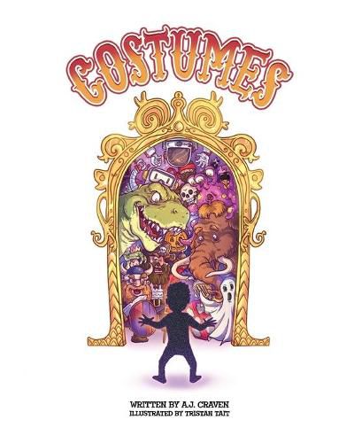 Cover image for Costumes: A magical journey of a child's adventure to overcome social anxiety.