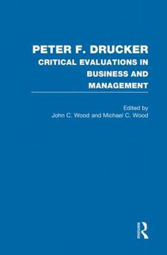 Cover image for Peter F. Drucker