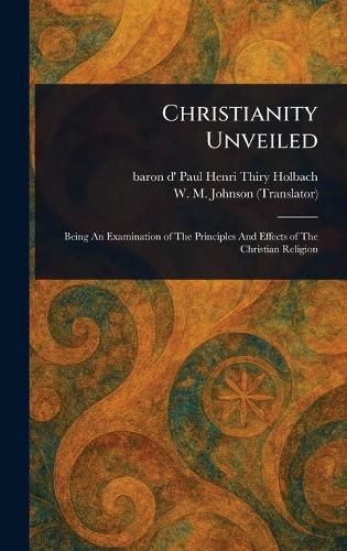 Cover image for Christianity Unveiled