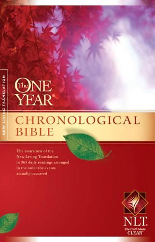 Cover image for NLT One Year Chronological Bible, The