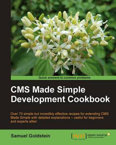 Cover image for CMS Made Simple Development Cookbook