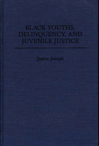 Cover image for Black Youths, Delinquency, and Juvenile Justice