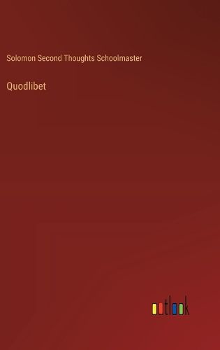 Cover image for Quodlibet