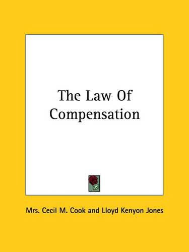 Cover image for The Law of Compensation