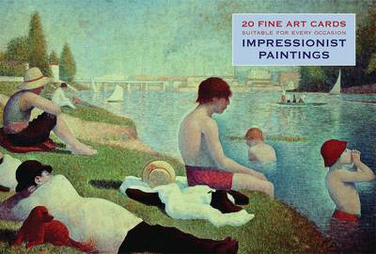 Cover image for Card Box of 20 Notecards and Envelopes: Impressionist Paintings