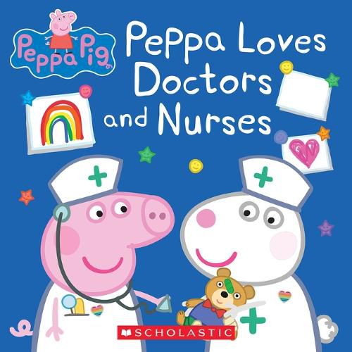 Cover image for Peppa Loves Doctors and Nurses (Peppa Pig) (Media Tie-In)