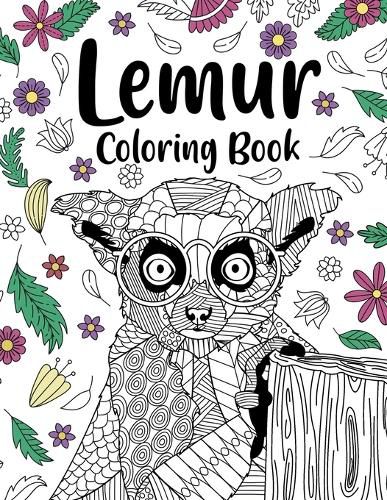 Cover image for Lemur Coloring Book