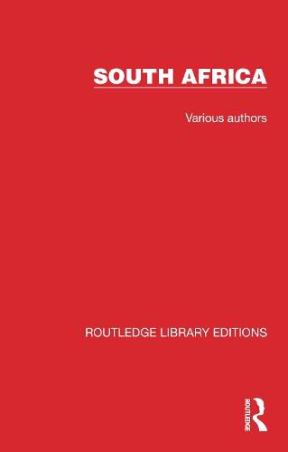 Cover image for Routledge Library Editions: South Africa