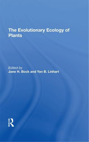 Cover image for The Evolutionary Ecology of Plants