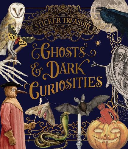 Cover image for The Sticker Treasury of Ghosts & Dark Curiosities